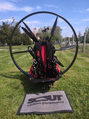 Spitfire SCOUT Carbon demo paramotor with Vittorazi Moster Plus (58 hours)