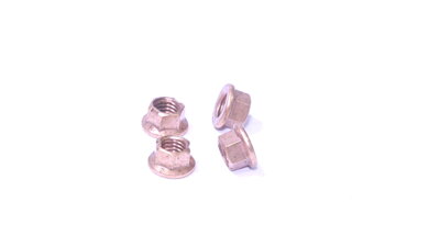 Copper lock nut high temperature 8 x 1,25 mm (Set of 4)   (M019)