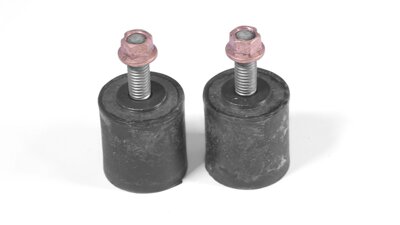 Antivibration mount 30 x 30 mm - M8 x 25 mm (Set of 2)