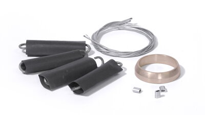 Bronze bushing 40/50 hours with Springs and Security cables