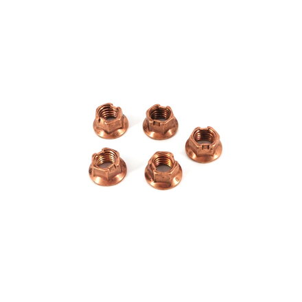 Copper lock nut high temperature 8 x 1,25 mm (Set of 5) M019.5