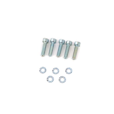 Bolt 5 x 20 mm Tcei DIN 912 and Lock washer O 5 mm (Set of 5) (M032.5)