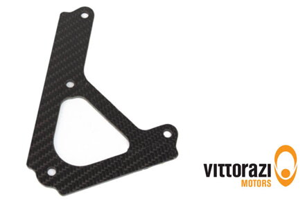Carbon exhaust support plate 