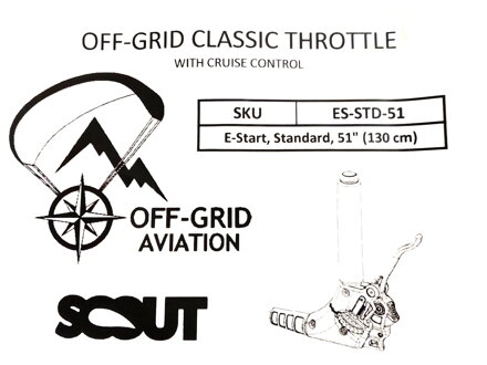 Off-Grid throttle E START