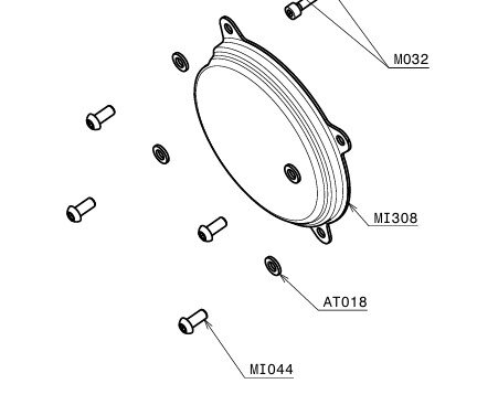 Bolt 6 x 14 mm Tbei DIN 7380 (Set of 5)