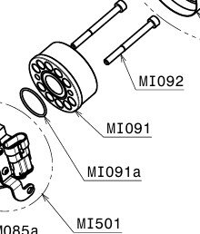 O-ring viton O 29,87 x 1,78 mm (Set of 5)