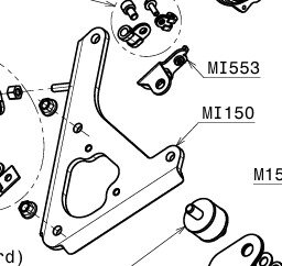 Exhaust support plate