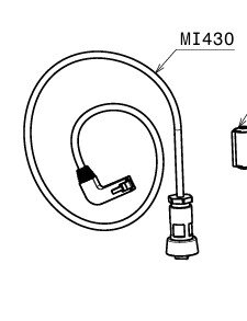 RJ45 cable with ferrite core
