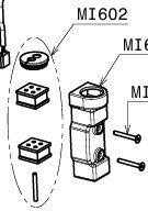 Rubbers kit for sensor box