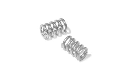 Exhaust compression spring and Lock nut 6MA DIN 980 (Set of 2)