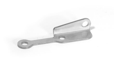Inox bracket for throttle cable