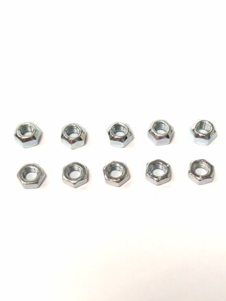 Lock nut 6MA DIN 980 and Nut 6MA DIN 934 (Set of 5) (M150.5)