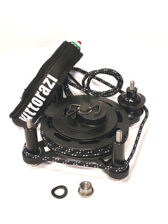 Pull starter complete 3S with Titanium pass-through hole and Rope passing O 36mm (MFR041)