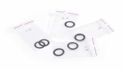 Shim washer 12 x 18 mm DIN 988PS and Seeger 12 x 1 mm (Set of 35)