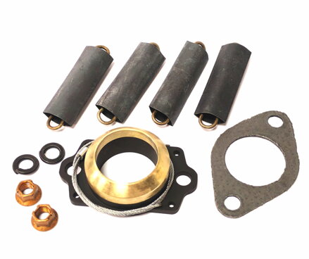 Exhaust flange MY20, with assembled bushing 40/50 hours and springs  (MY201)
