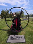 B-52 SCOUT Carbon demo paramotor with Vittorazi Moster Plus (53 hours)