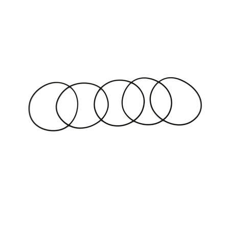 O-ring viton O 69,57 x 1,78 mm set of 5   (M016.5)