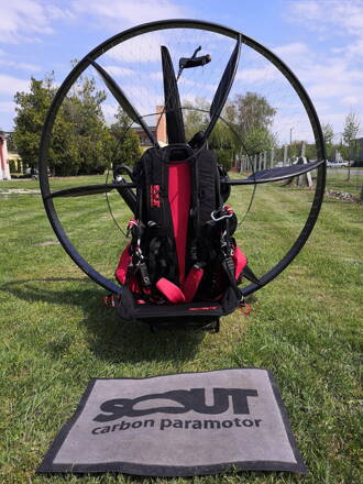L-29 Delfín SCOUT Carbon demo paramotor with Vittorazi Moster Plus (54 hours)
