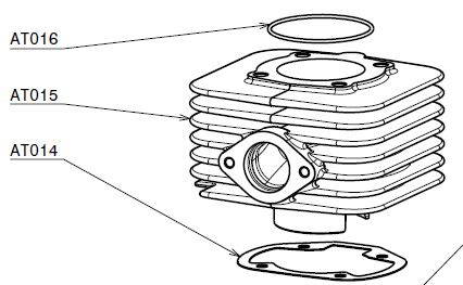 Cylinder chromed O 47,6 mm SEL.B 