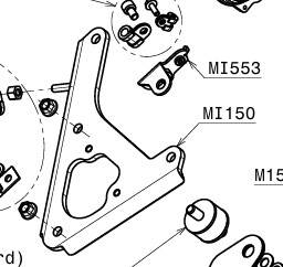 Exhaust support plate