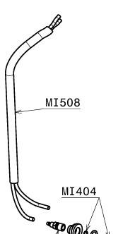 Kit of injector fuel tubes