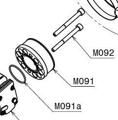 Bolt 6 x 60 mm Tcei DIN 912 (Set of 5)   (M092.5)