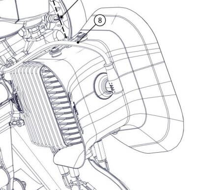 Carbon fiber extra cooling shroud MY25 (ACC161a)