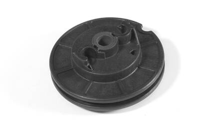 Plastic pulley and Rope