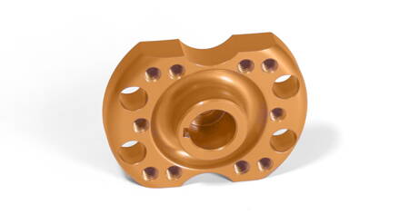 Hubber center & fixing propeller, orange