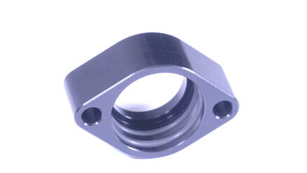 Exhaust manifold and O-rings, black