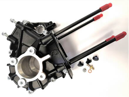 Engine carter block, black