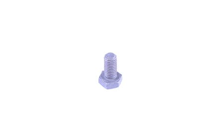 Bolt 8 x 16 mm Te left threated, black 