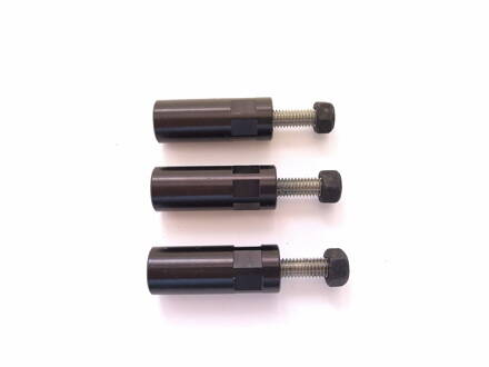 Aluminum spacer, black (Set of 3)   (MF046)