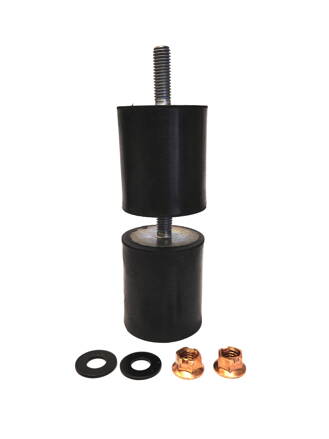 Antivibration mount 40 x 45 mm - M8 x 25 mm (Set of 2)