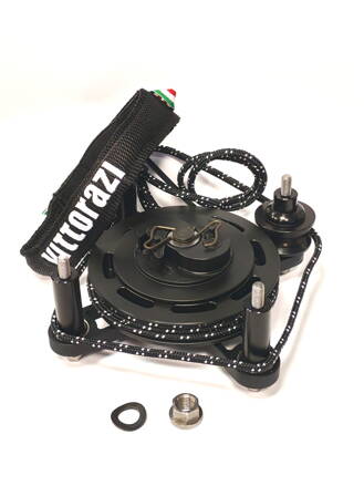 Pull starter complete 3S with Titanium pass-through hole and Rope passing O 36mm (MFR041)