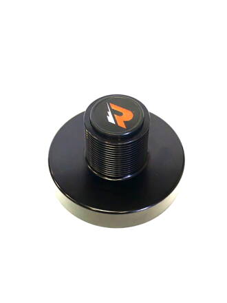 Drum/Pinion O 44,0 mm 15 grooves assembled with Bearings, black